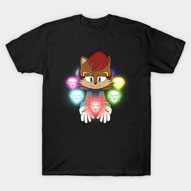 Sally Goes Super T-Shirt by Firestorm Fox